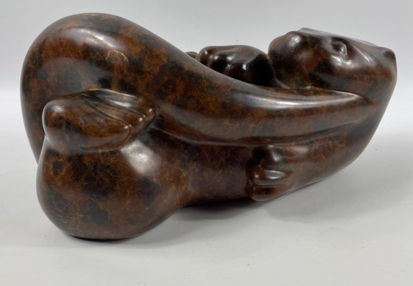 A SUBSTANTIAL AND AN ORIGINAL LAURENCE BRODERICK SCULPTURE 'Little