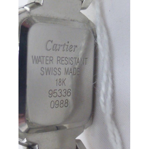 cartier watch 18k 95336 d988