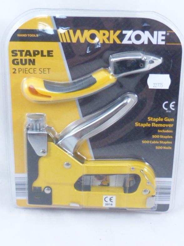 Work Zone 2 Piece Staple Gun set