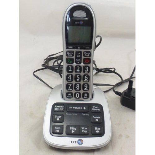 BT4500 Single Digital Cordless Telephone Answering Machine