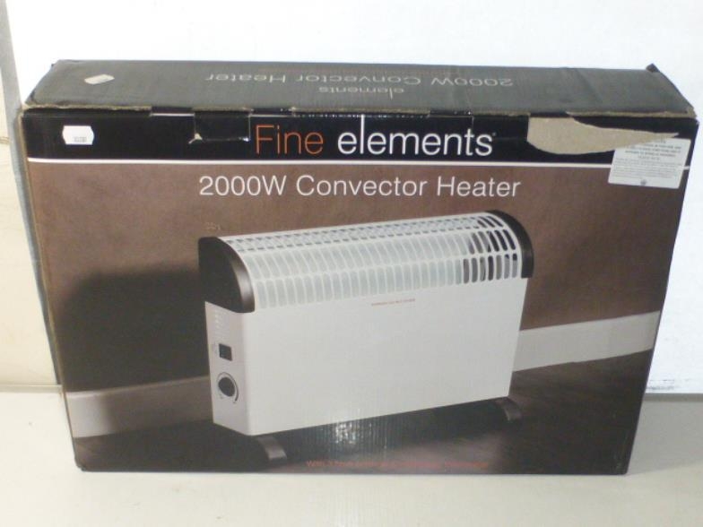 fine elements 2000w convector heater