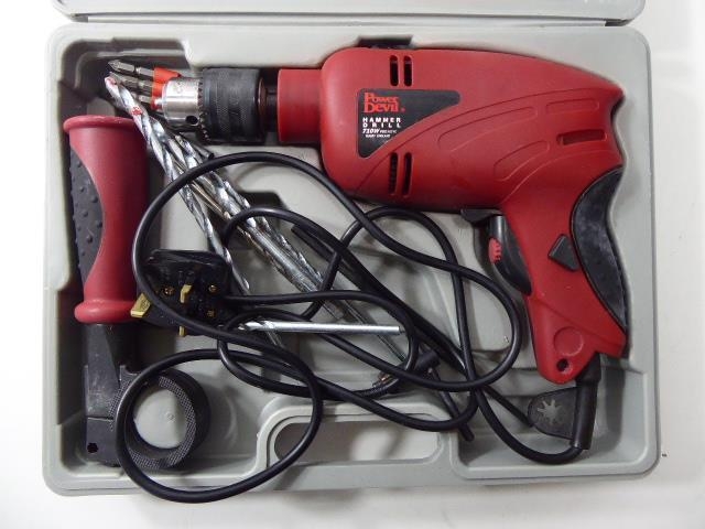 Boxed Power Devil Drill Model Pdd3021c Working When Tested