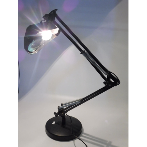 anglepoise magnifying lamp