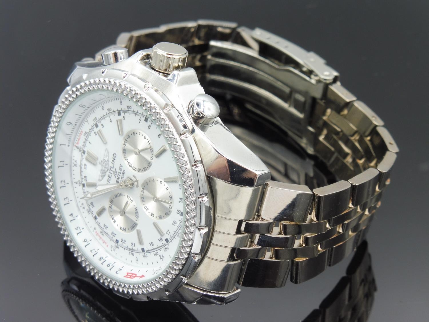 Breitling 1884 Automatic Wrist Watch (Working) Unauthenticated
