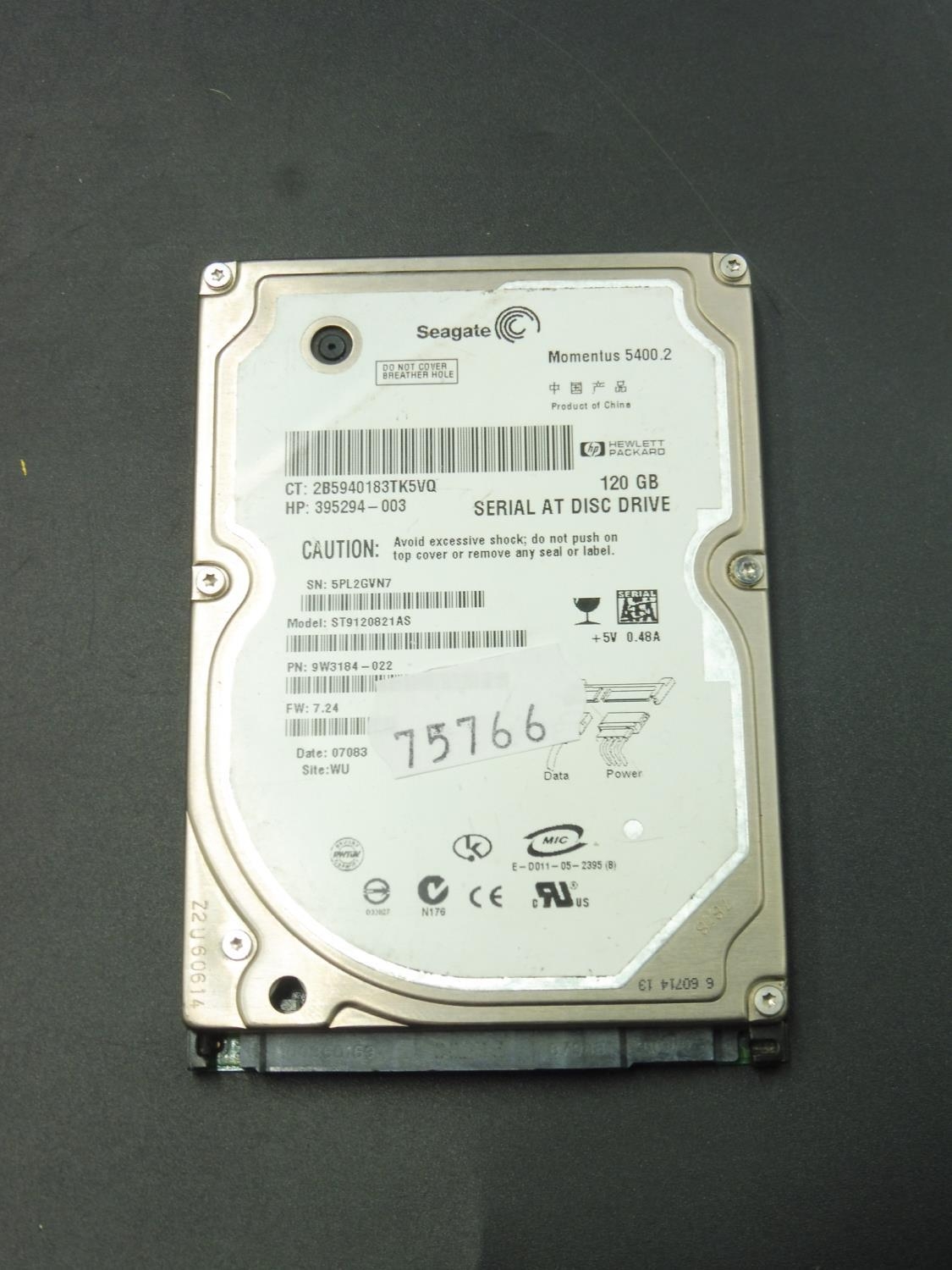 Seagate 120GB Hard Drive