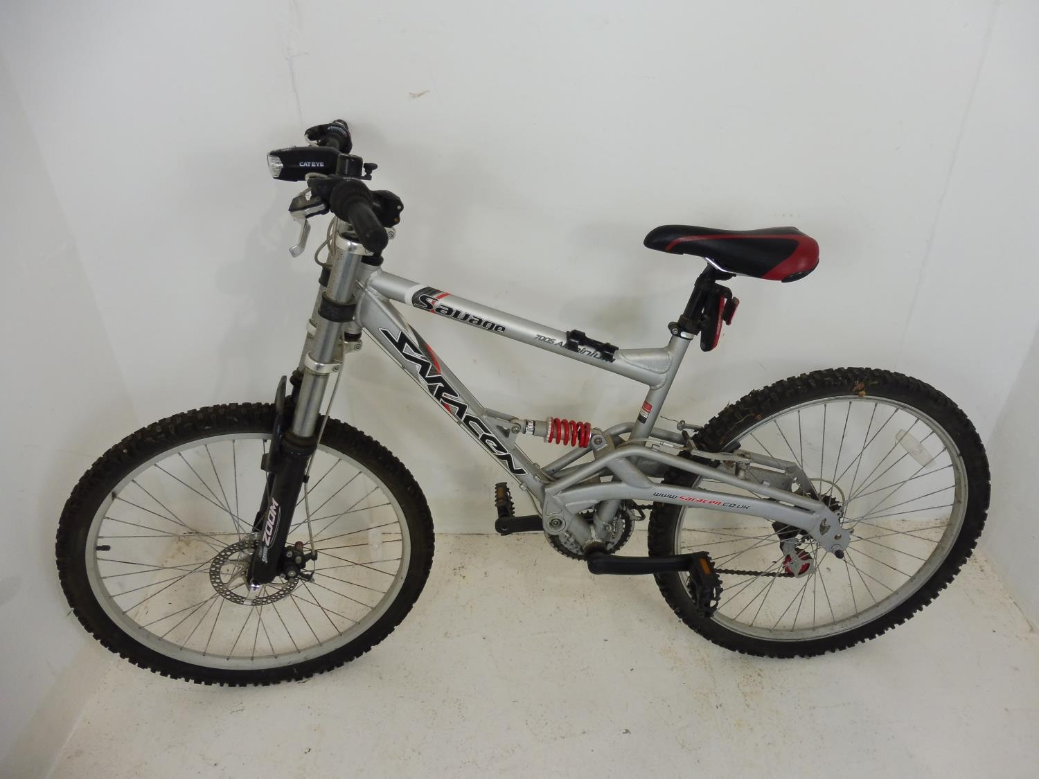 saracen 7005 aluminium bike