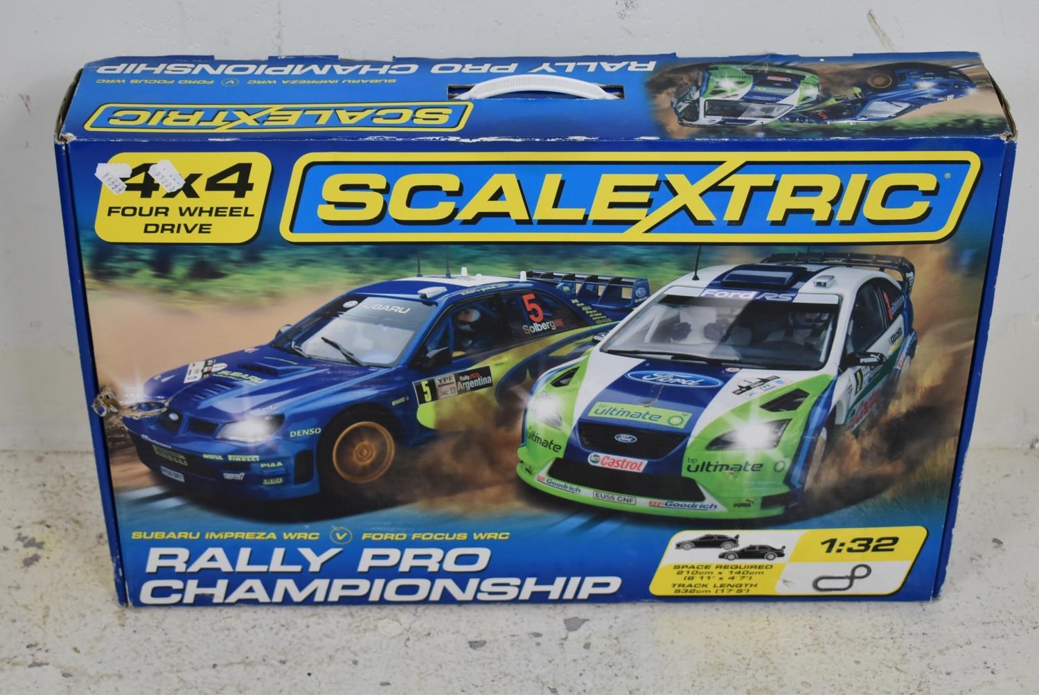 rally pro championship scalextric