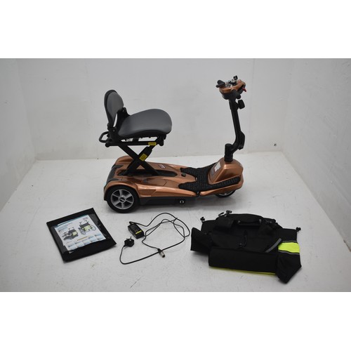 309 - Drive Remote Controlled Auto Folding / Unfolding Mobility Scooter With Key, Remote Control, Charger ... 