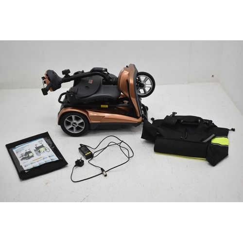 309 - Drive Remote Controlled Auto Folding / Unfolding Mobility Scooter With Key, Remote Control, Charger ... 