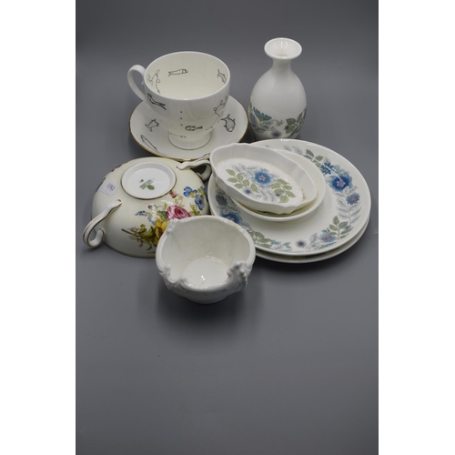 11 - Selection of Wedgwood Clementine, Coalport Country Ware, and More (9 Pieces)