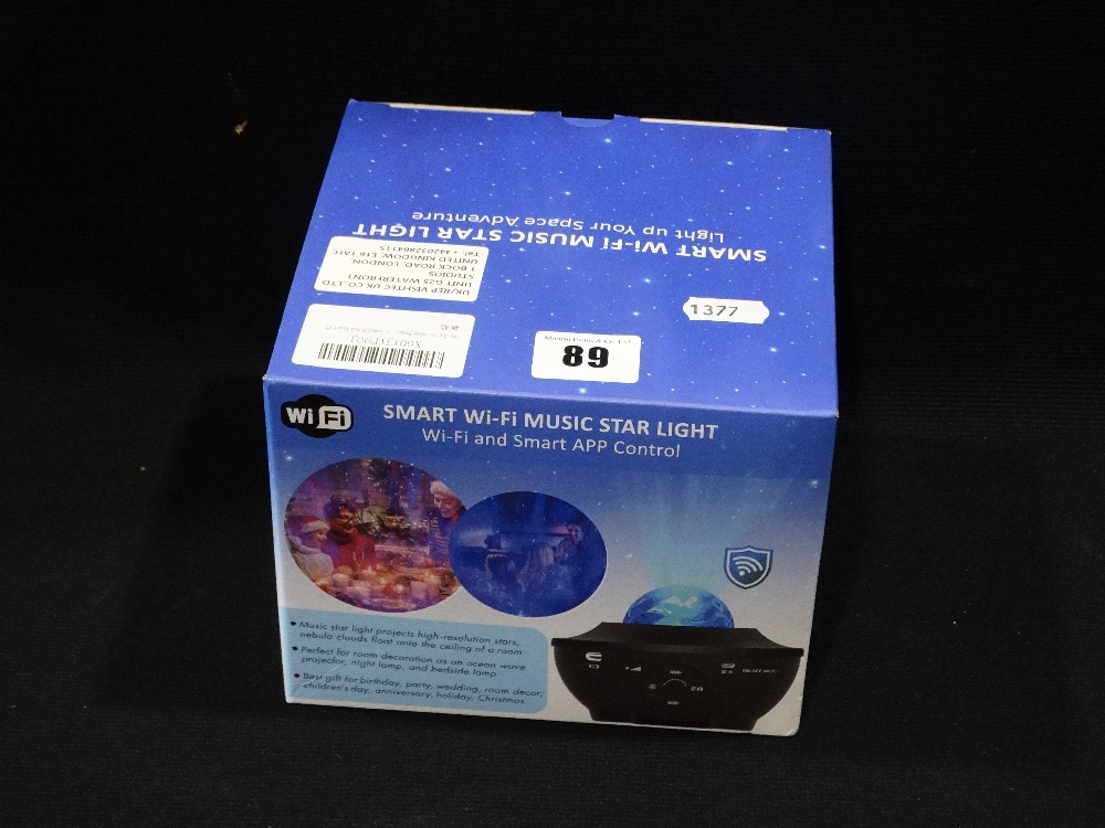 A New & Boxed Smart WiFi Music Star Light