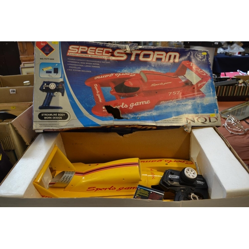 speed storm radio control mosquito craft