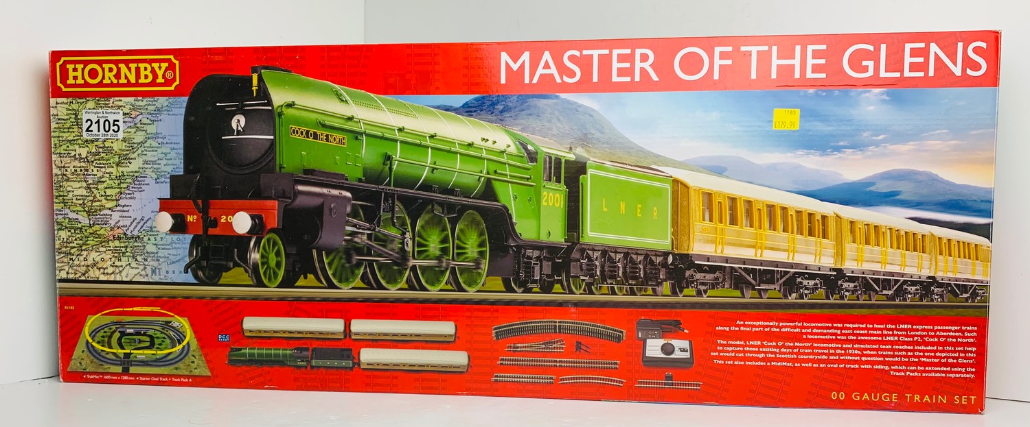 hornby master of the glens train set