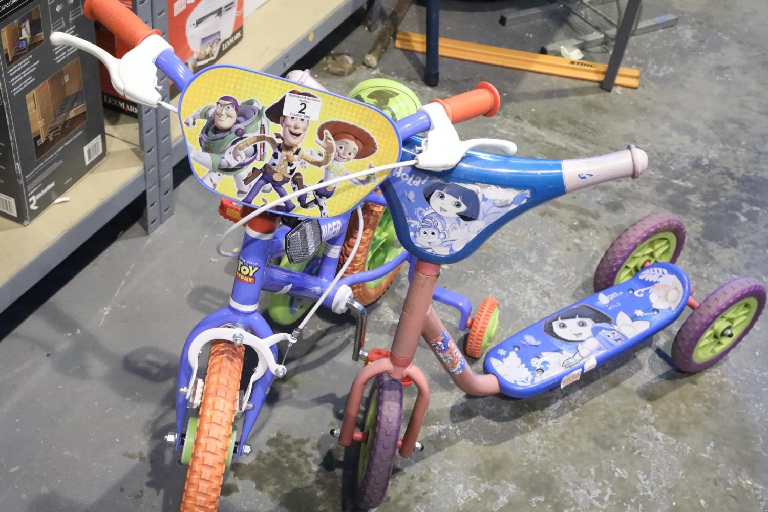 toy story 14 inch bike