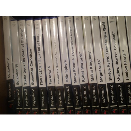 2241 - Approximately one hundred Sony Playstation 2 games. Sonic Mega Collection & Kingdom Hearts missing b... 