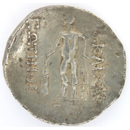 3013 - 96 BC Celtic silver tetradrachm of Thasos (period imitation of Barbarian tribes). P&P Group 1 (£14+V... 