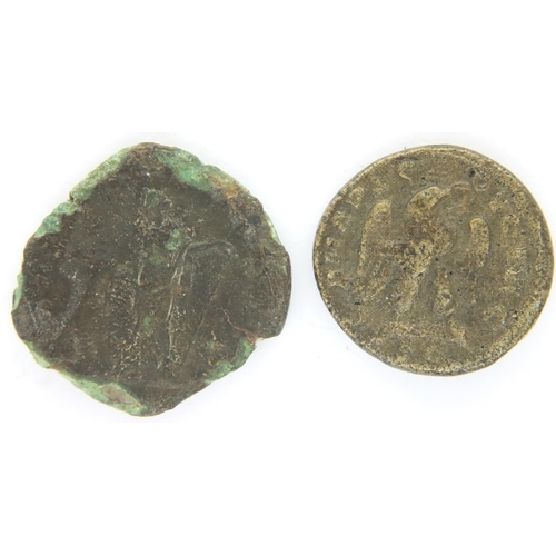 3023 - Roman bronze provincial AE3 and a further Roman bronze coin. P&P Group 1 (£14+VAT for the first lot ... 