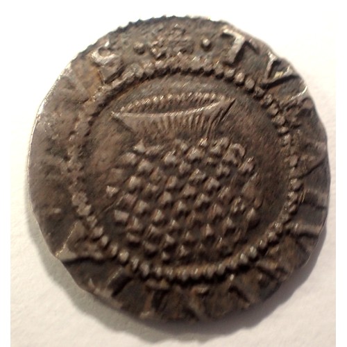 3032 - 1601 Scottish silver hammered penny of James I, Rose/Thistle. P&P Group 1 (£14+VAT for the first lot... 