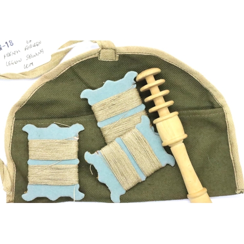 2047 - Vietnam War period French Foreign Legion sewing kit. P&P Group 1 (£14+VAT for the first lot and £1+V... 