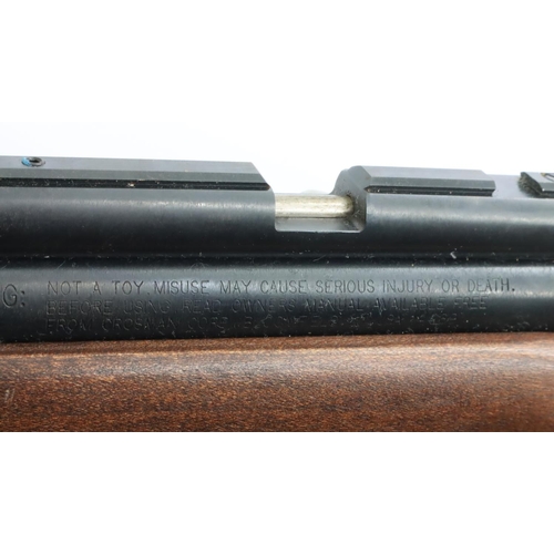 2017A - Crosman Sheridan 2260 22 CO2 rifle with CO2s, pellets and targets. P&P Group 3 (£25+VAT for the firs... 