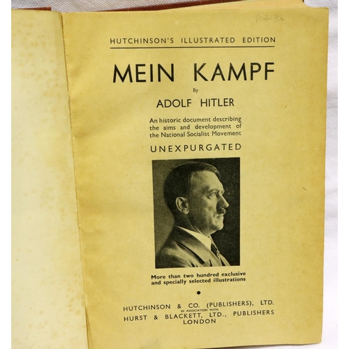 Hitlers Mein Kampf, illustrated edition, cloth bound, publis... | Barnebys