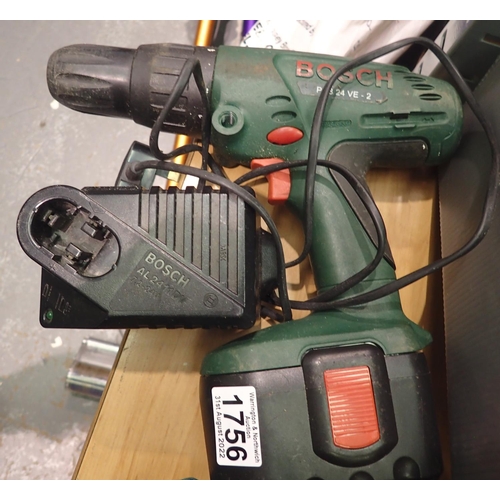 Bosch Psb Ve Cordless Drill With Charger Not Available For In House P P