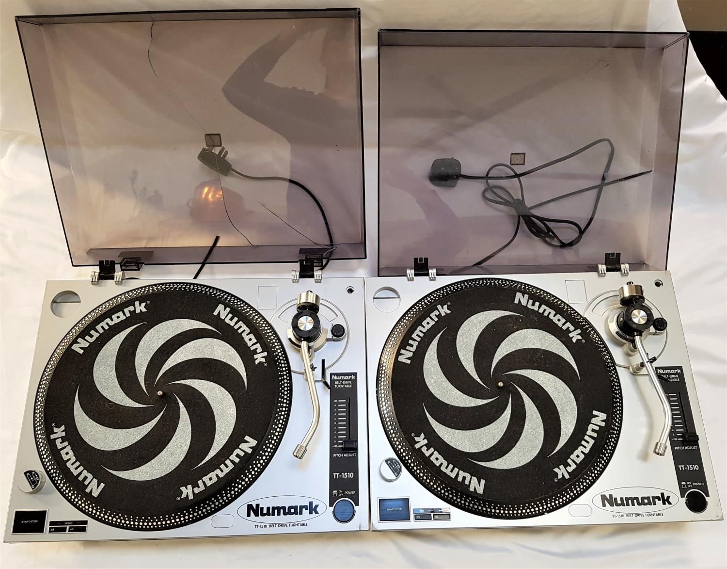 TWO NUMARK TT1510 BELT DRIVE TURNTABLES auctions & price archive
