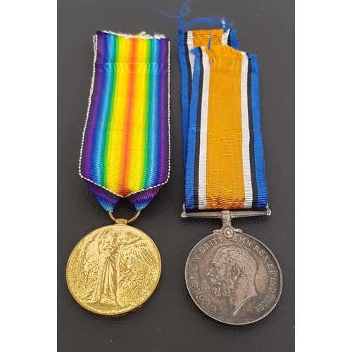 350 - FIRST WORLD WAR PAIR
comprising the War Medal and the Victory Medal named to 95659 General David Str... 