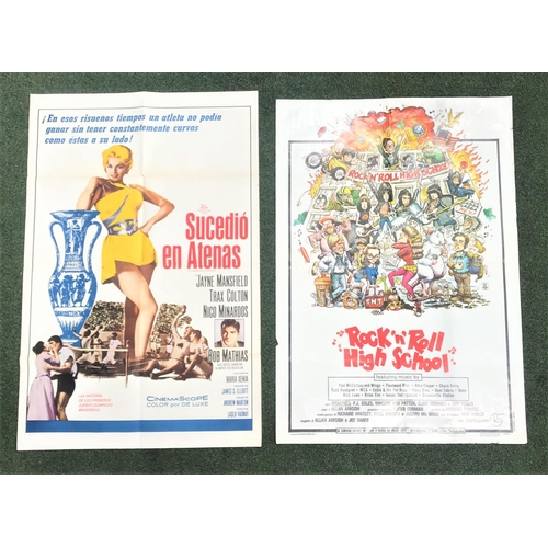 263 - EIGHT VARIOUS BRITISH AND WORLD FILM POSTERS
including Turkish 'Giyom Tell' (William Tell) and 'Kara... 