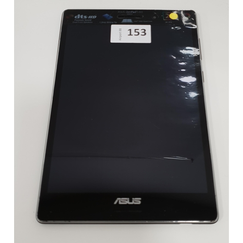 153 - ASUS ZENPAD 8.0
model: P01MA, Google Account Locked, Note: It is the buyer's responsibility to make ... 