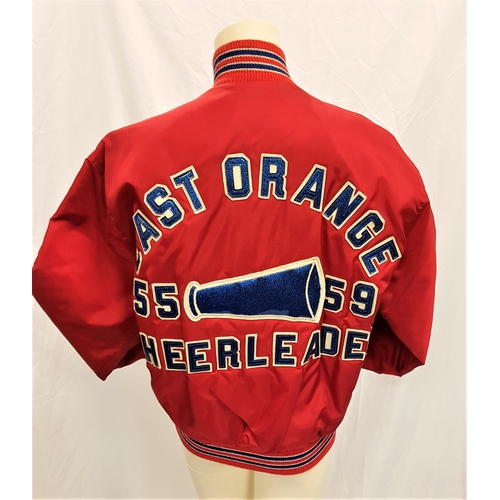 48 - DIONNE WARWICK - CHEERLEADING JACKET
with D Warwick embroidered to the front. Accompanied by Star Wa... 