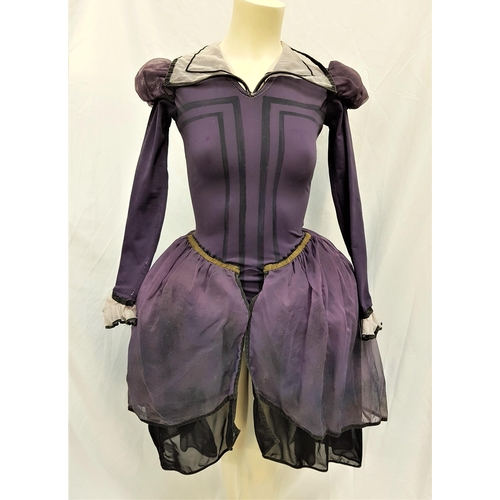 112 - SCOTTISH BALLET - MARY QUEEN OF SCOTS
the light purple long sleeved ballerina dress with attached le... 