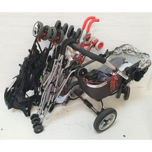 1 - SELECTION OF FIVE PRAMS/ BUGGIES
Including: Cosatto, MotherCare, Cuttle, RedKite etc