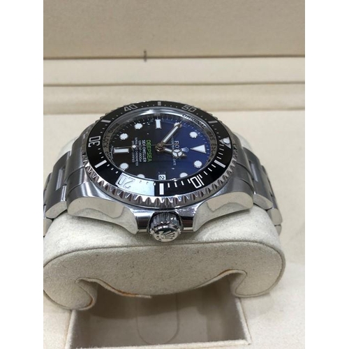 55 - Rolex Sea-Dweller Deepsea James Cameron Edition Mens Blue Dial 44mm Steel ref 116660  In mint condit... 