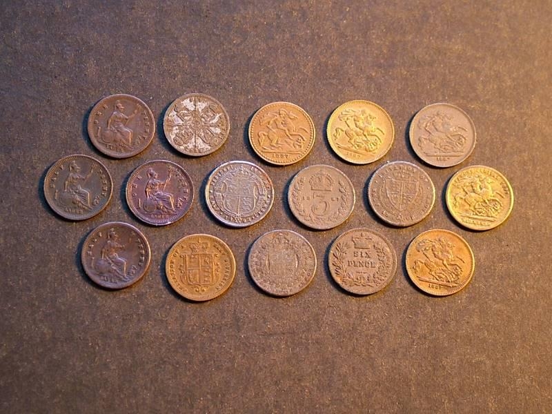 Toy & Model Coins. Victoria and Edward VII types, by L. Ch. Lauer ...