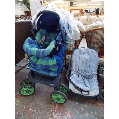 mothercare pushchair and car seat