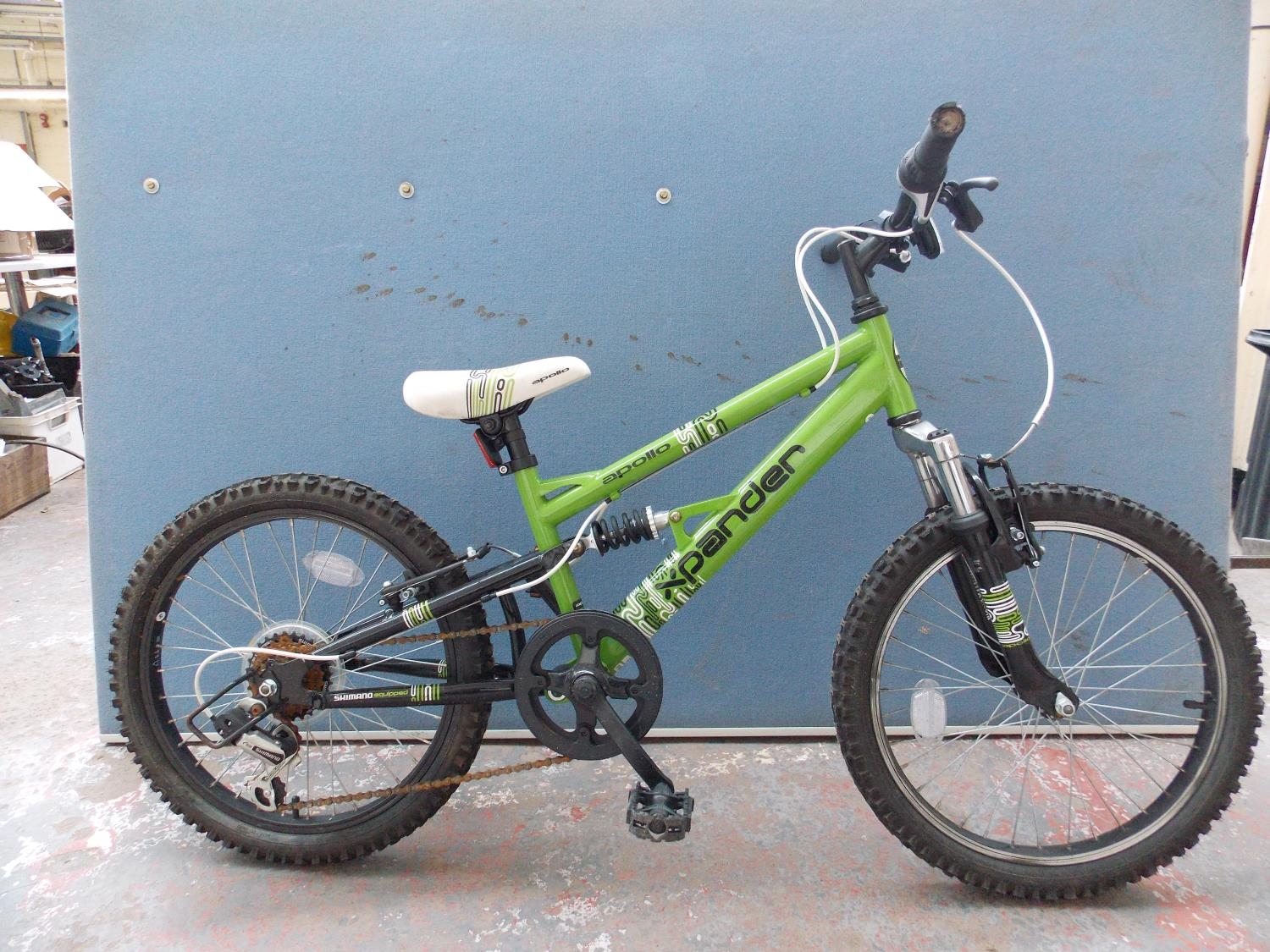 green apollo mountain bike