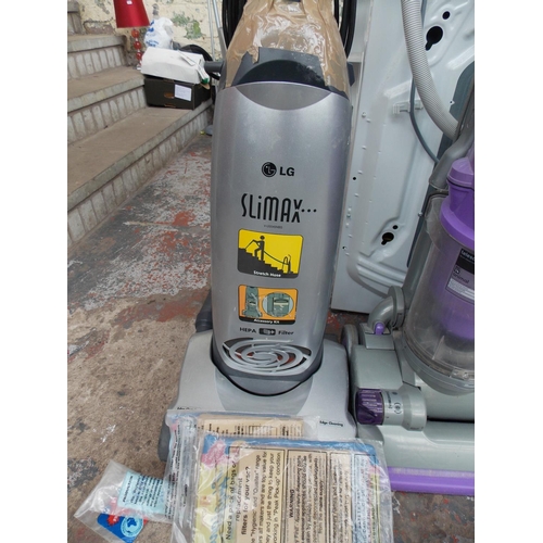AN LG SLIMAX UPRIGHT VACUUM CLEANER AN LG SLIMAX UPRIGHT VACUUM CLEANER