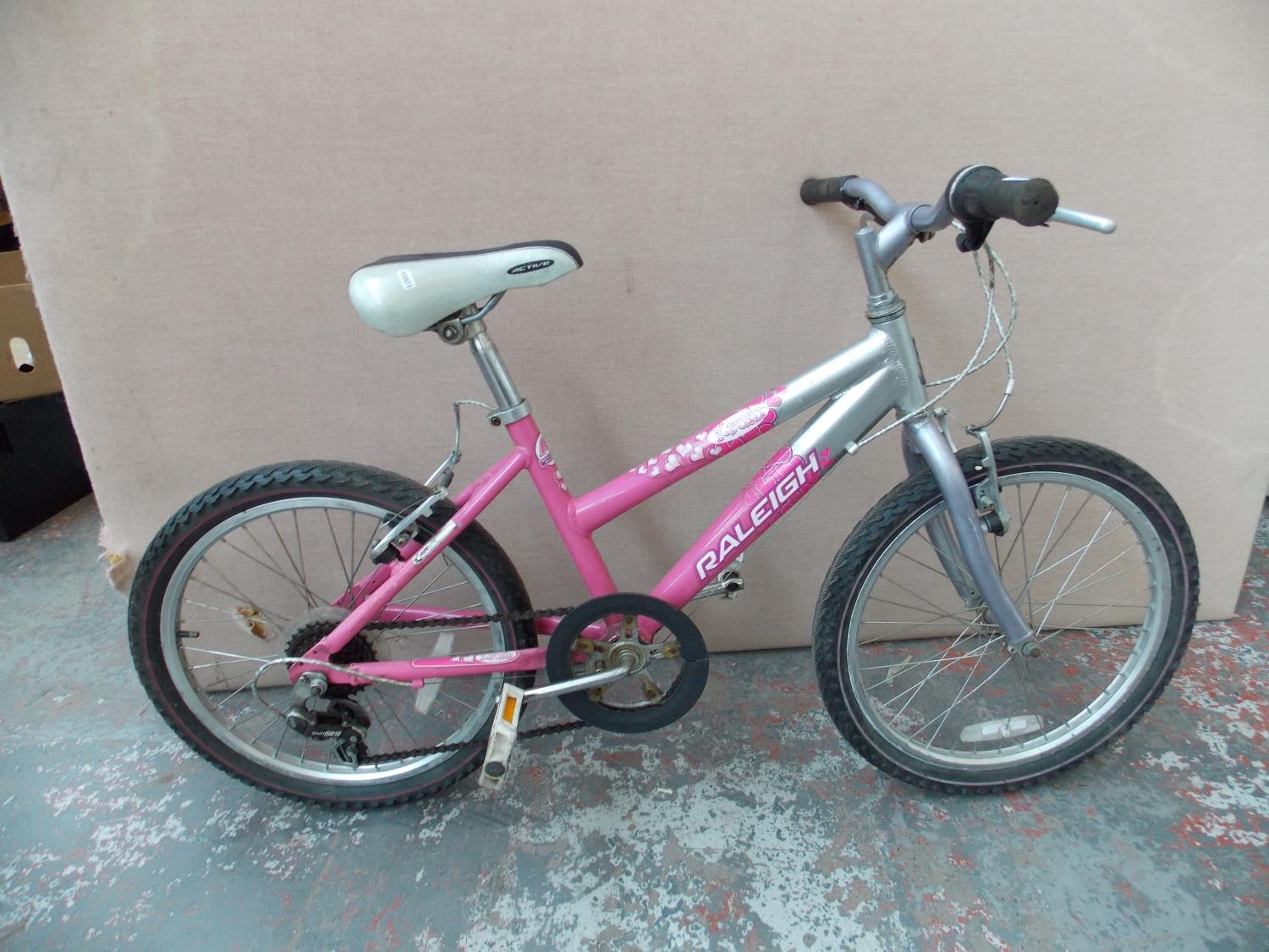 raleigh krush girls bike