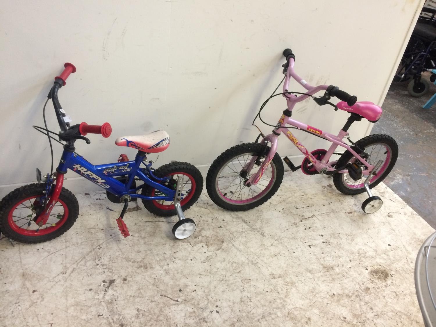 bmx with stabilisers