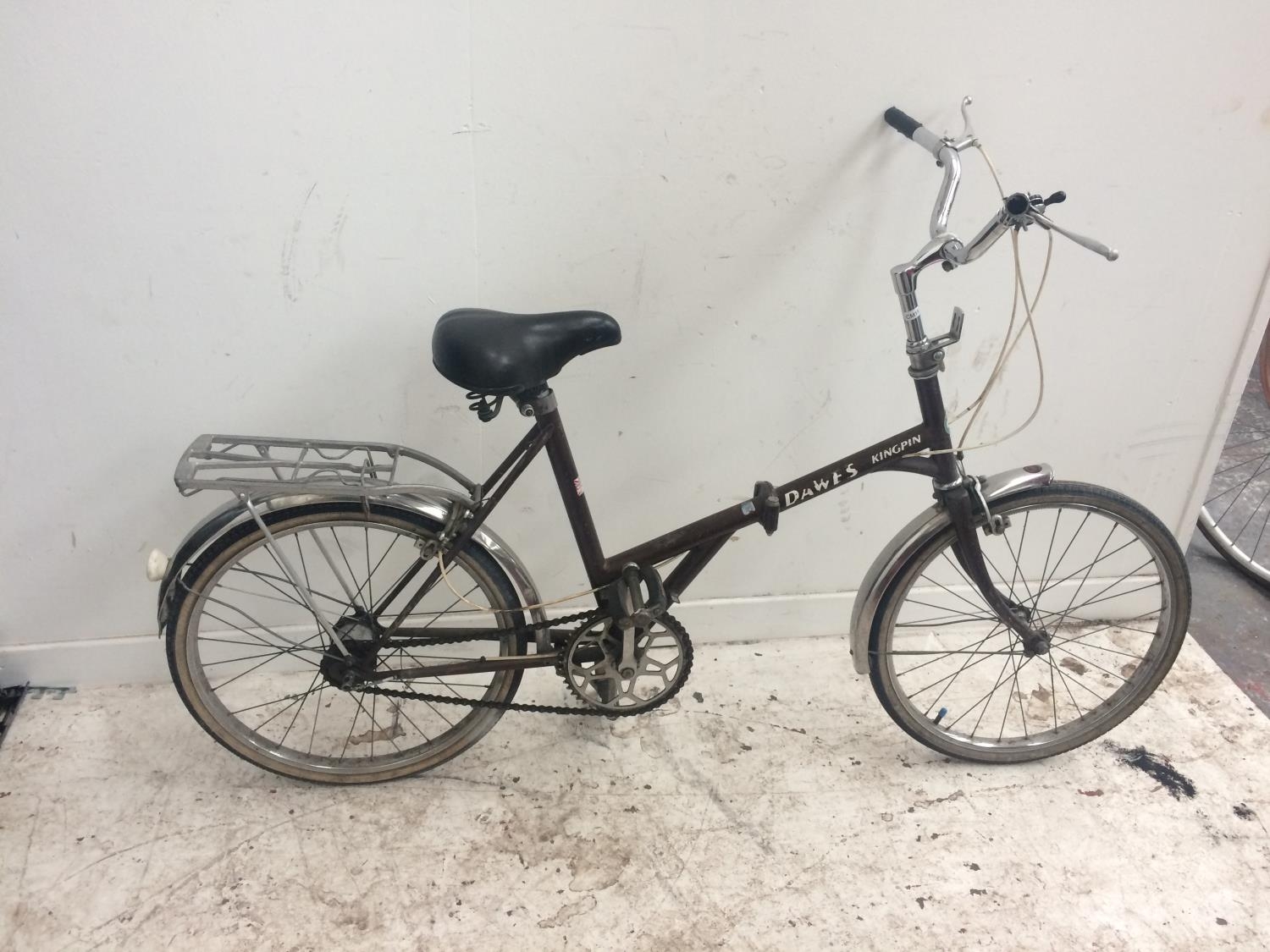 vintage dawes folding bike