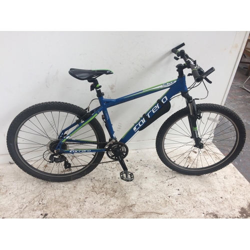 blue carrera mountain bike