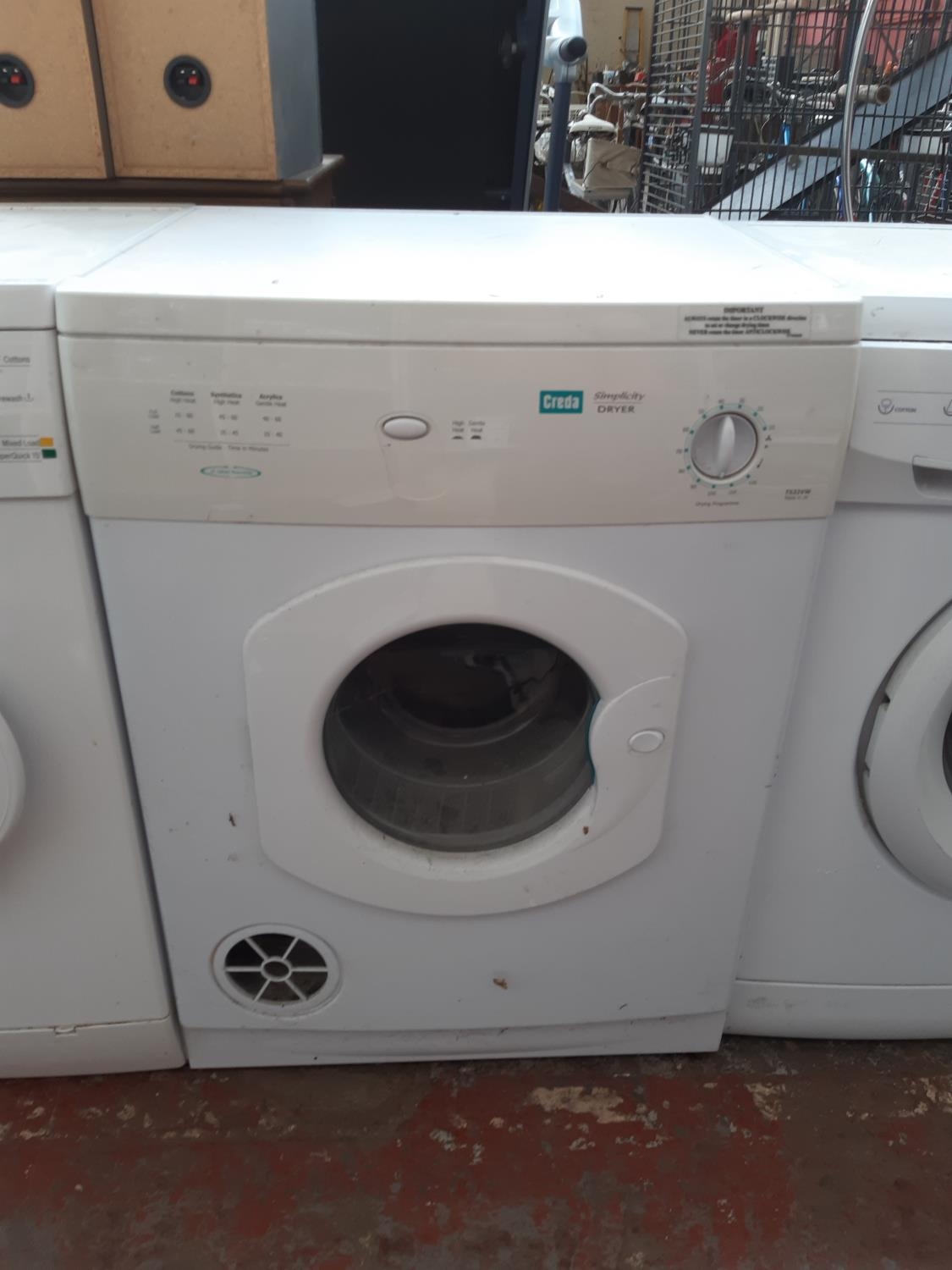 A CREDA T522VW TUMBLE DRYER