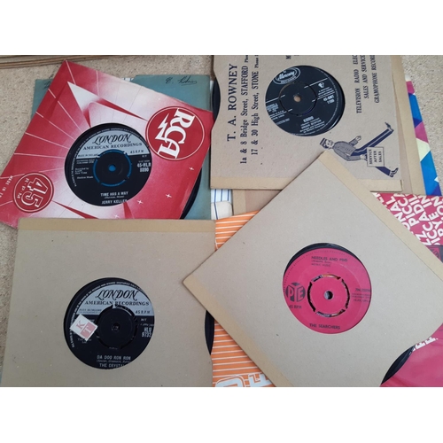 A large collection of LPs, 7" vinyl records, reel to reel tapes and 78s