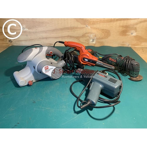 Black & Decker power file, Bosch multitool, Proline hot air ... | Barnebys