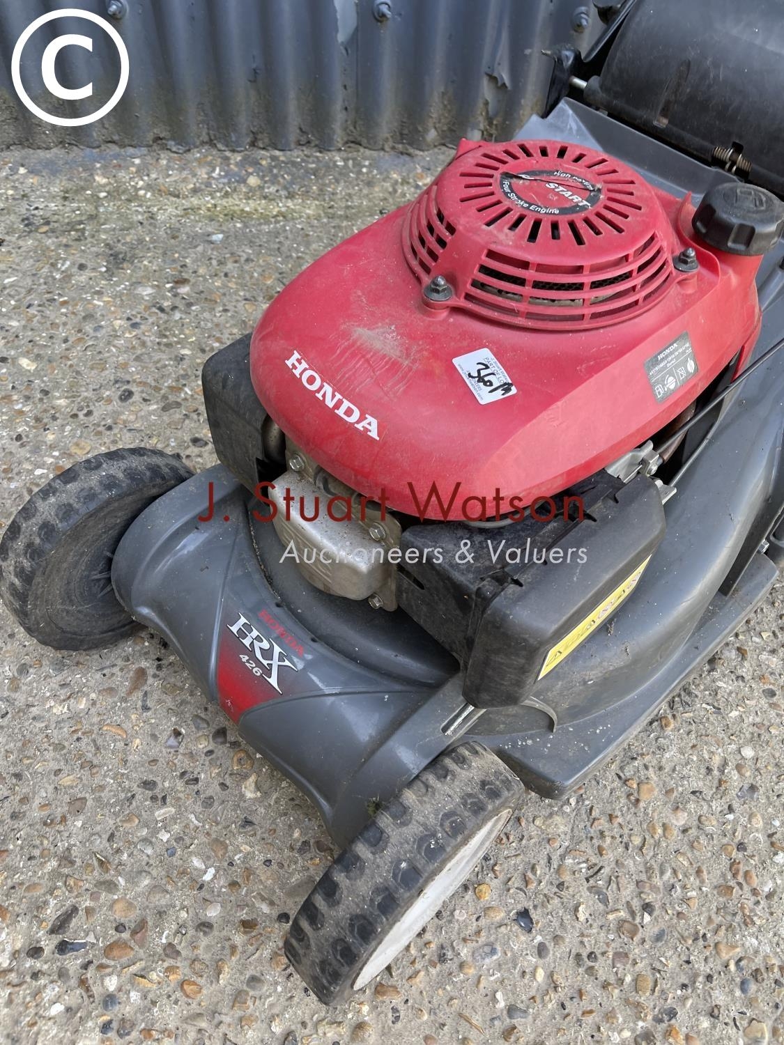 Honda hrx 426 lawn mower — free download