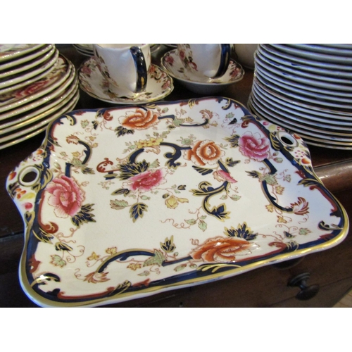 6 - Masons Fine Porcelain Part Dinner Service Quantity As Photographed Various Tureens Serving Platters ... 