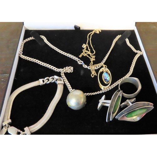 Various Items Including Globe Pendant Necklace and Other Vintage Jewellery Items