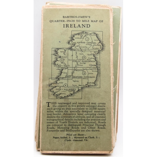 28 - Various Antique Irish Maps Different Regions including Sligo, Cork and Killarney etc