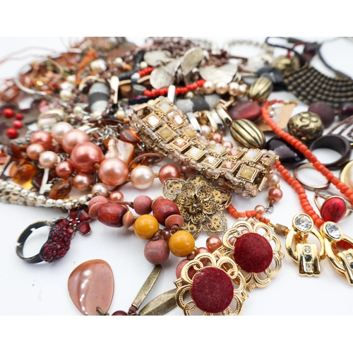 11 - Various Vintage, Costume and Other Assorted Jewellery, Quantity as Photographed